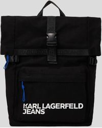 Karl Lagerfeld - Klj Utility Roll-top Backpack - Lyst