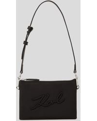 Karl Lagerfeld - K/signature Nylon Pouch - Lyst