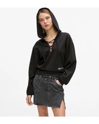 KL Jeans - Lace-Up Hoodie - Lyst