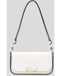 KARL LAGERFELD - K/Signature Two-Way Crossbody Bag - Lyst