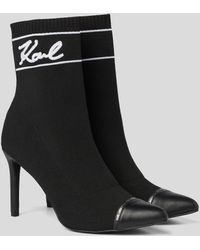Karl Lagerfeld - Pandara 60mm Ankle Boot - Lyst