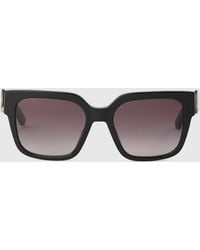 KARL LAGERFELD - Monogram Square Sunglasses - Lyst
