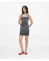 KL Jeans - Belted Denim Dress - Lyst