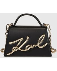 KARL LAGERFELD - K/Signature Small Crossbody Bag - Lyst