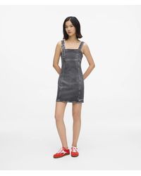 KL Jeans - Belted Denim Dress - Lyst