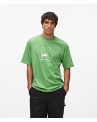 KARL LAGERFELD - Ikon K-Initial T-Shirt - Lyst