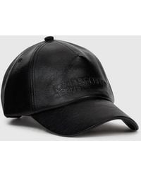 KL Jeans - Cracked Faux-Leather Cap - Lyst