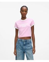 KARL LAGERFELD - Bonjour Babe T-Shirt - Lyst