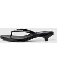 KARL LAGERFELD - Jelly Heeled Sandals - Lyst