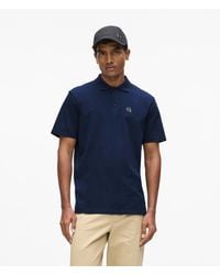 KARL LAGERFELD - Ikon Jersey Polo Shirt - Lyst