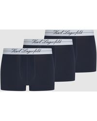 KARL LAGERFELD - Hotel Karl Boxershorts – 3Er-Set, Herren, Größe - Lyst