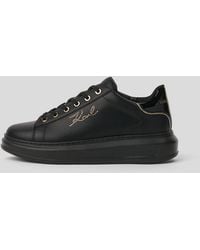 KARL LAGERFELD - Kapri Rhinestone Sneakers - Lyst