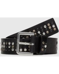 KL Jeans - Studded Leather Belt - Lyst