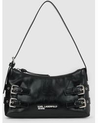 KL Jeans - Buckle Shoulder Bag - Lyst