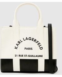 KARL LAGERFELD - Rue St-Guillaume Mini Tote Bag - Lyst