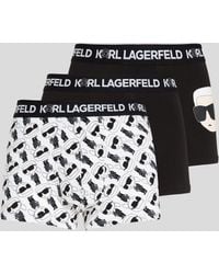 Karl Lagerfeld - K/ikonik Trunks – 3 Pack - Lyst