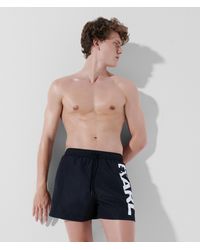 Karl Lagerfeld - Karl Logo Board Shorts - Lyst