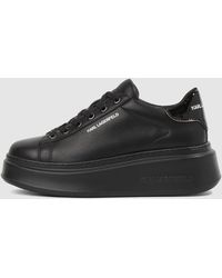 KARL LAGERFELD - Anakapri Ikon Charm Sneakers - Lyst