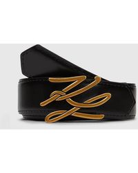 KARL LAGERFELD - K/Autograph Medium Belt - Lyst