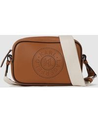 KARL LAGERFELD - K/Circle Perforated Crossbody Bag - Lyst