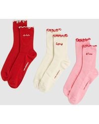 KARL LAGERFELD - Love Notes Socks – 3-Pack - Lyst