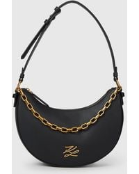 KARL LAGERFELD - K/Autograph Moon Chain Shoulder Bag - Lyst