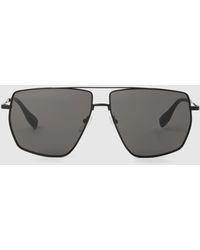 KARL LAGERFELD - Logo Rectangular Sunglasses - Lyst