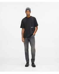 KL Jeans - Schmal Geschnittene Jeans Mit Vintage-Waschung, Herren, Größe - Lyst