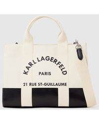 KARL LAGERFELD - Rue St-Guillaume Medium Tote Bag - Lyst