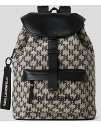 Karl Lagerfeld - K/monogram Backpack - Lyst