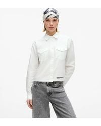 KL Jeans - Logo Oxford Shirt - Lyst