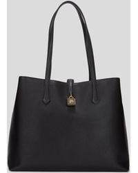 KARL LAGERFELD - K/Autograph Padlock Medium Tote Bag - Lyst