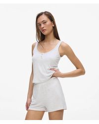 KARL LAGERFELD - Signature Loungewear Shorts - Lyst