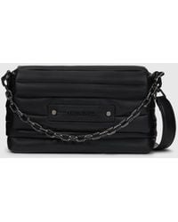 KARL LAGERFELD - K/Essential Plie Chain Crossbody Bag - Lyst