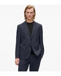 KARL LAGERFELD - Patch Pocket Blazer - Lyst