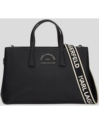 KARL LAGERFELD - Rue St-Guillaume Metal Satchel Bag - Lyst