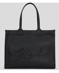 Karl Lagerfeld - K/skuare Grainy Large Tote Bag - Lyst