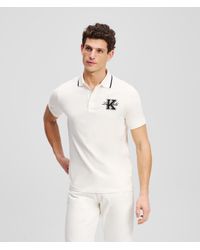 Karl Lagerfeld - Polo Avec L'initiale K - Lyst