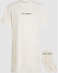 Karl Lagerfeld - , Woman, Beige, Size: L - Lyst