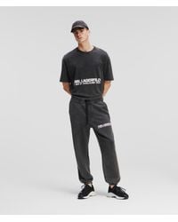 Karl Lagerfeld - Rue St-guillaume Washed Sweatpants - Lyst