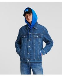 KL Jeans - Regular-Fit Denim Jacket - Lyst