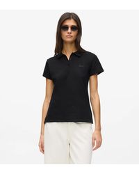 KARL LAGERFELD - Signature Piqué Polo Shirt - Lyst