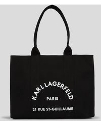 Karl Lagerfeld - Rue St-guillaume Large Shopper - Lyst