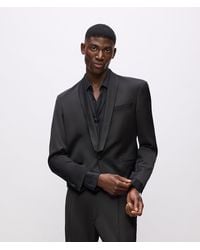 KARL LAGERFELD - Kl Studio Cropped Blazer - Lyst