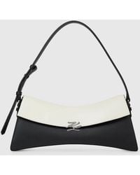 KARL LAGERFELD - K/Autograph Twist Elongated Shoulder Bag - Lyst