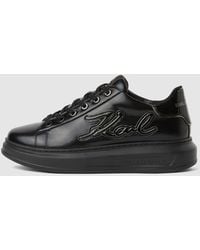 KARL LAGERFELD - Signature Kapri Sneakers - Lyst