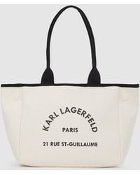 KARL LAGERFELD - Rue St-Guillaume Transformable Tote Bag - Lyst