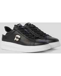 Karl Lagerfeld - Ikon Nft Kapri Leather Sneakers - Lyst