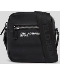 Karl Lagerfeld - Faux-leather Crossbody Bag - Lyst