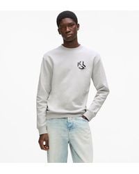 KL Jeans - Monogram Patch Sweatshirt - Lyst